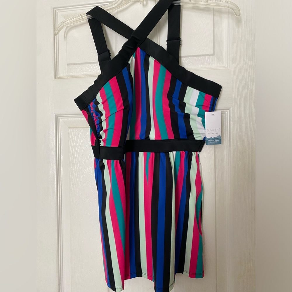Lane Bryant Cacique Tankini Top NWT